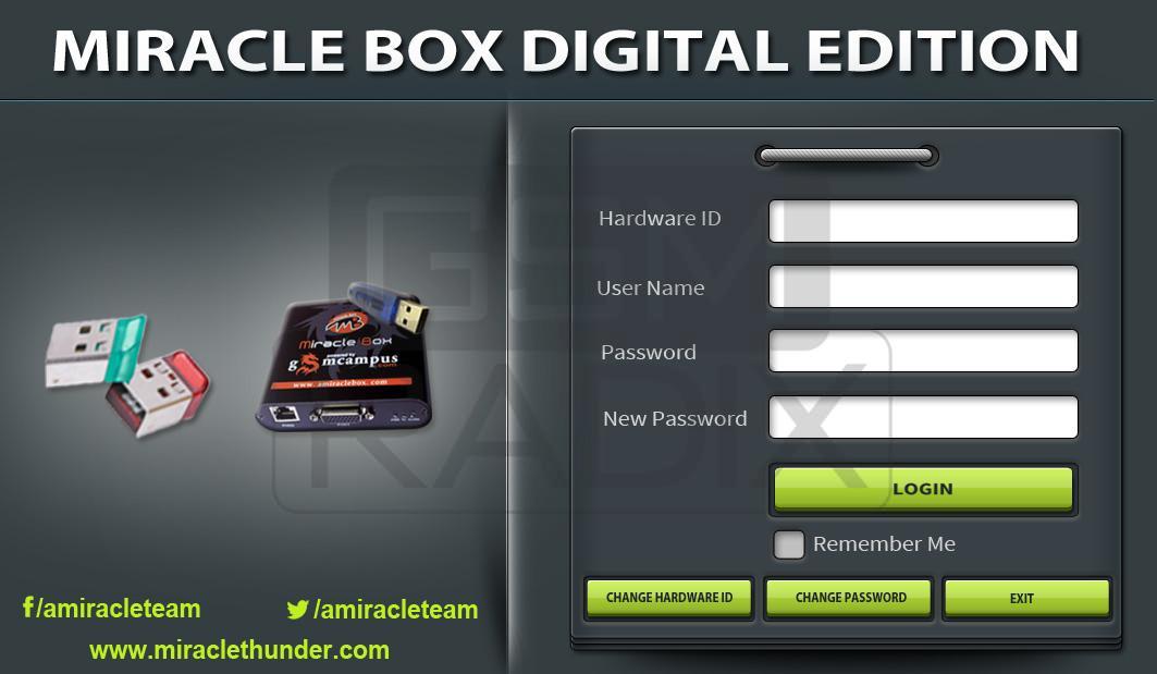 Miracle Box Digital â€“ Login Edition