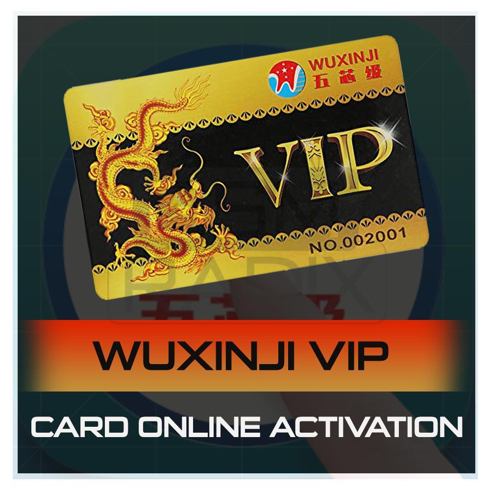 WUXINJI VIP Card Online WUXINJI Activation