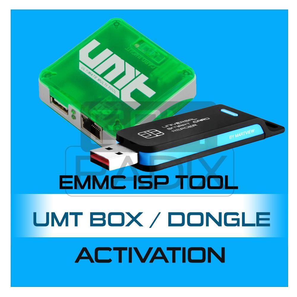 UMT EMMC ISP Tool Activation