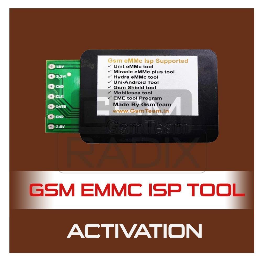 GSM EMMC ISP Tool Activation