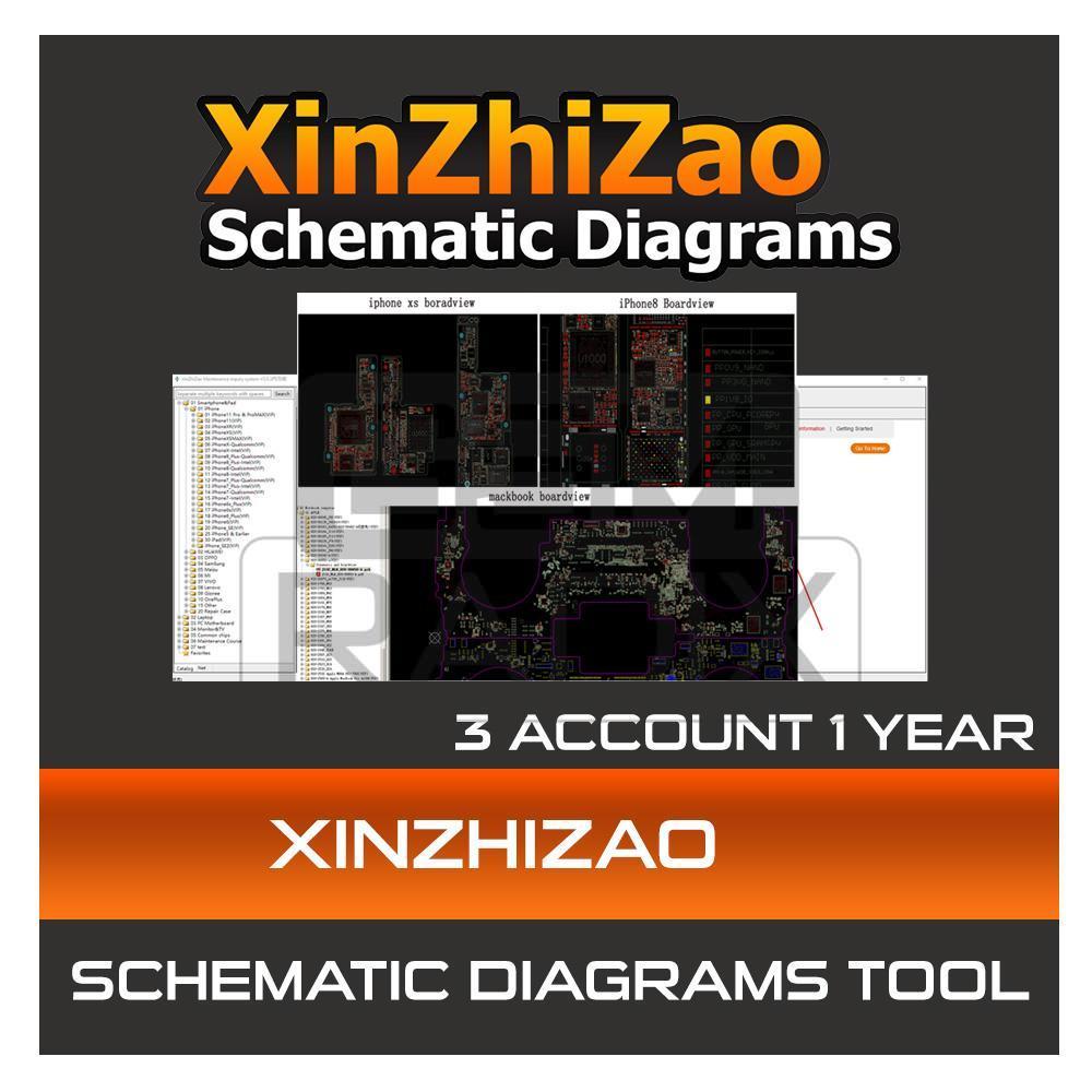 XinZhiZao Schematic Diagrams Tool 3 Account 1 yea